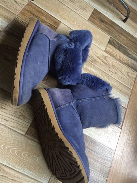 UGG blue boots, Women's Fashion, Footwear, Boots on Carousell