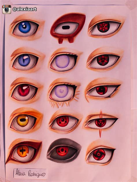 Naruto Eyes by AlexiaRodrigues on DeviantArt