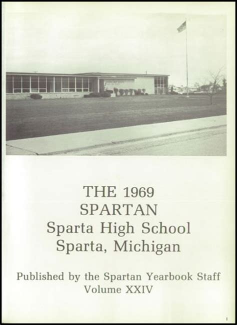 Explore 1969 Sparta High School Yearbook, Sparta MI - Classmates