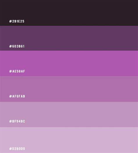 Lilac and Purple Colour Scheme - Colour Palette #40
