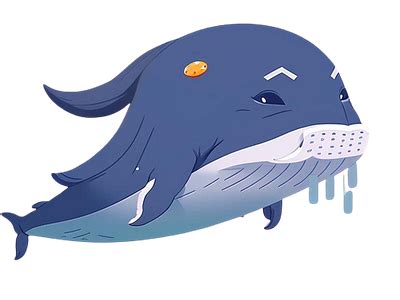 Kujira(Whale in Japanese) by RB on Dribbble