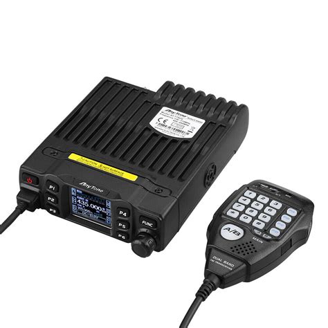 AnyTone AT-778UV Dual Band Mobile Car Radio VHF&UHF 2 Way Radio +USB ...