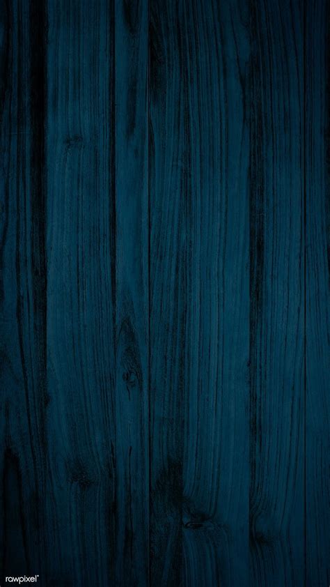 Blue wood textured mobile wallpaper background | free image by rawpixel ...