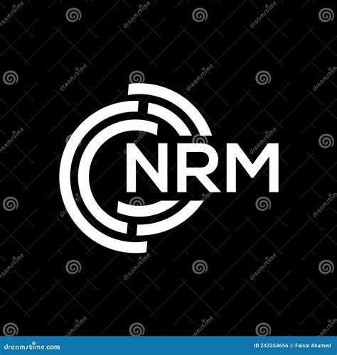 NRM Letter Logo Design. NRM Monogram Initials Letter Logo Concept. NRM ...