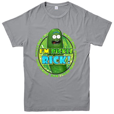 Im Pickle Rick Adult T-shirt, Rick And Morty Inspired Gift Tee Top | eBay