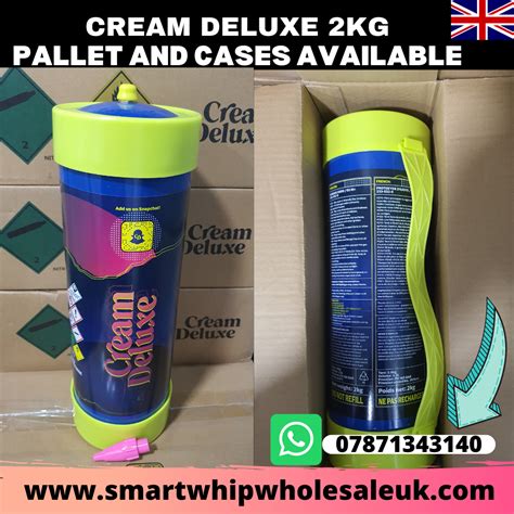 Cream Deluxe 2KG - Smartwhip Wholesale UK