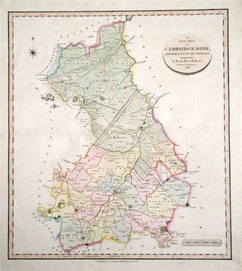 Antique Maps of Cambridgeshire