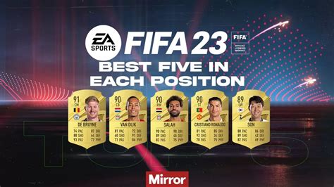 FIFA 23: The best five Premier League players in each position on Ultimate Team - Mirror Online