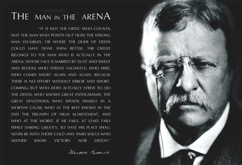 Theodore Roosevelt Man in the Arena Poster – We Sell Pictures