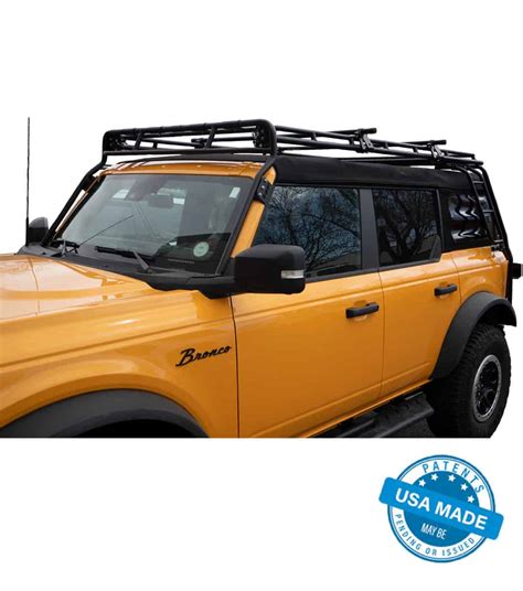 2021-2022 Ford Bronco Soft Top Rack With Small Molle Panels For Door ...