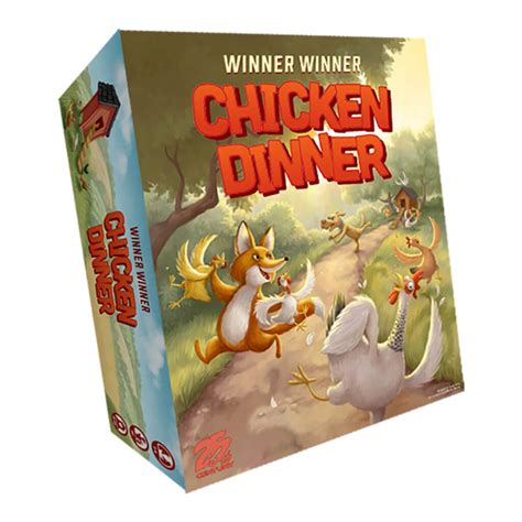 Winner Winner Chicken Dinner Board Game - 25th Century Games - Steam Rocket