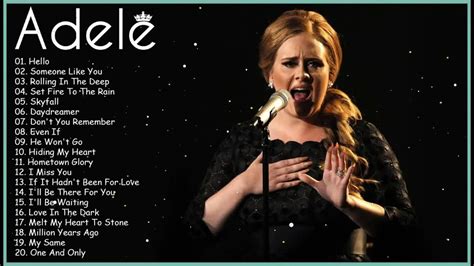 Best Songs of Adele – Adele Full Album – The Very Best Of Adele 2023 ...