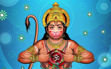 HD wallpaper: Hanuman Ji 4K, Hindu God illustration, Lord Hanuman, animated | Wallpaper Flare