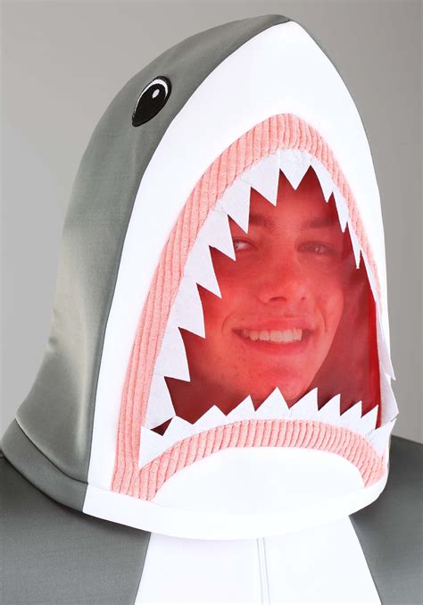 Shark Mascot Head Adult Costume | Shark Costumes