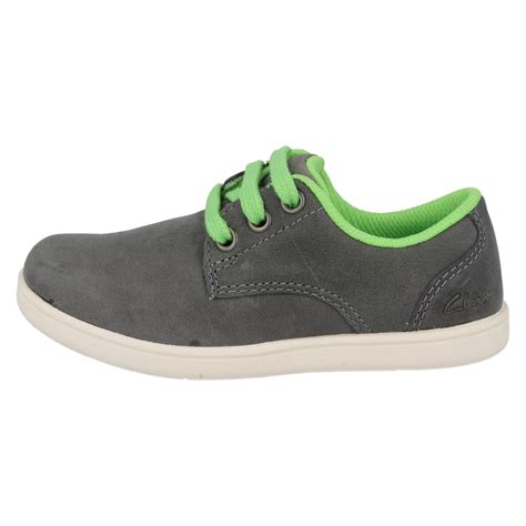 Boys Clarks Casual Shoes Holbay Fun | eBay