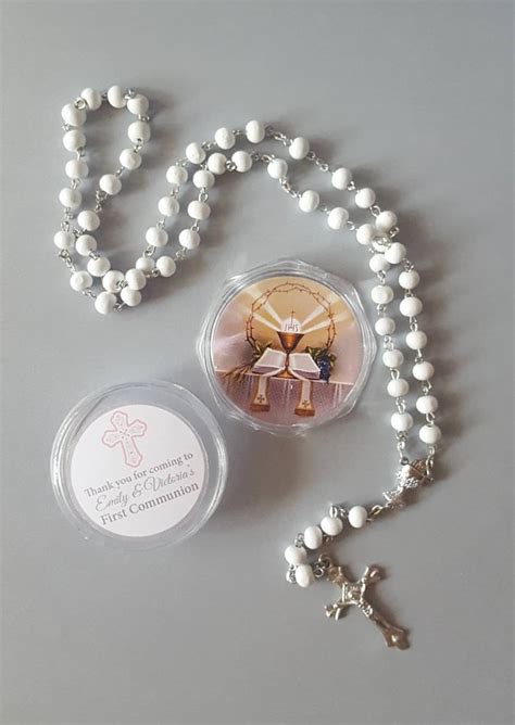 Rosary Favor First Communion Favors Baptism Favors - Etsy