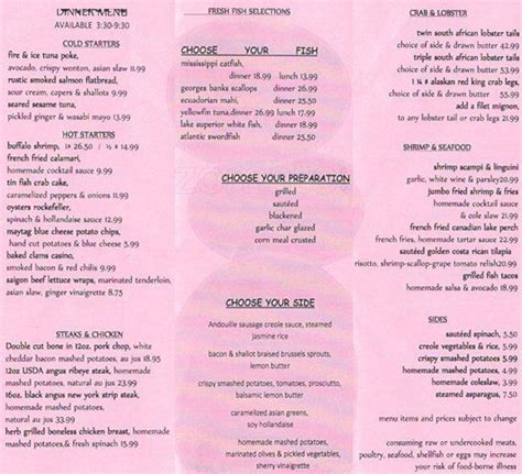 Tin Fish Menu, Menu for Tin Fish, Tinley Park, Chicago - Urbanspoon/Zomato