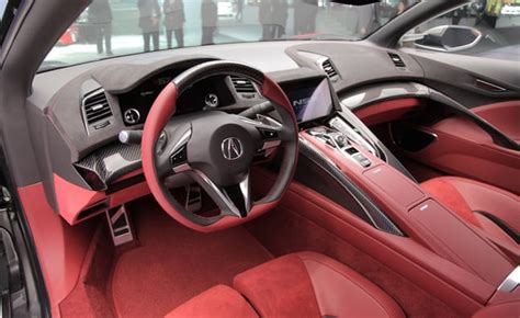 Acura NSX Interior Revealed at 2013 Detroit Auto Show | AutoGuide.com