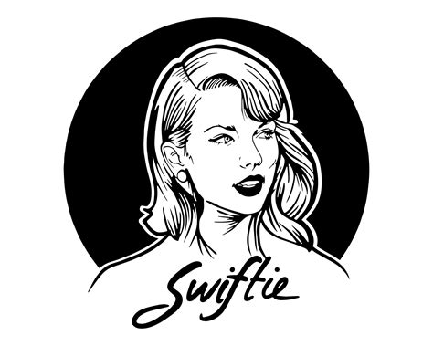 Taylor Swift Vector Swiftie SVG PNG for Cricut & Silhouette - Etsy Canada