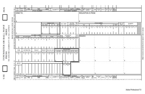 DD Form 1348 – DoD Single Line Item Requisition System Document (Manual) - DD Forms