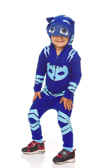 PJ Masks Baby Boys Catboy Costume - PJ Masks Costume - Glow-in-the-Dark ...