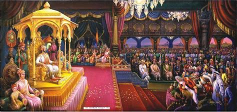 CORONATION of Maratha King "Chhatrapati Shivaji Maharaj" very very long ...