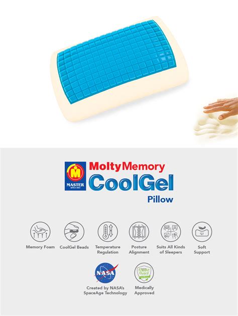 Cool Gel Pillow– Master MoltyFoam