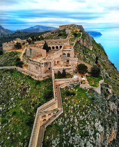 Visit #PalamidiCastle, in #Nafplio! 💙 @perfect_greece #Greece # ...