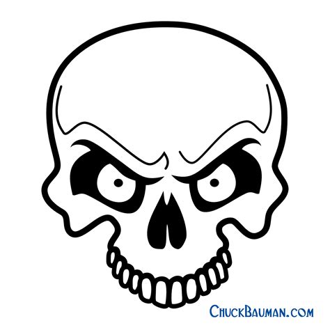 Skulls Airbrushing - FREE Skull Airbrushing Stencils - FREE airbrushing tools resources