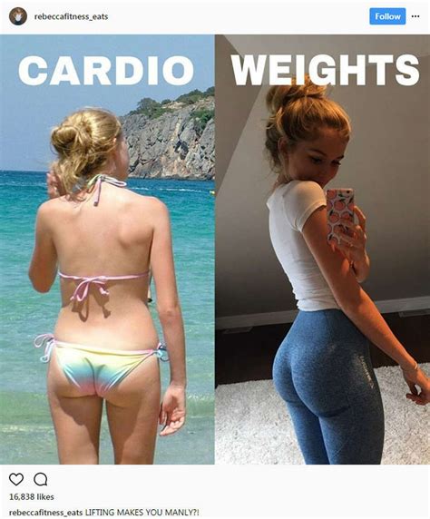 Before and after photos on Instagram show how lifting weights is the ...