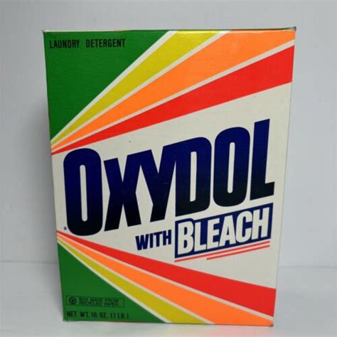 Sealed Oxydol Powder Laundry Detergent 16 Oz BRIGHT Colors Great Prop ...