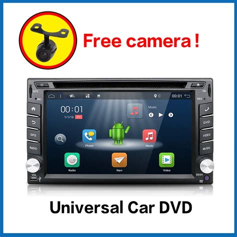 Head Unit Double Din in Dash GPS Navigation with Backup Camera,2GB 16GB Android 7.1 Car Stereo ...