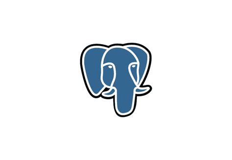 PostgreSQL logo | Dwglogo