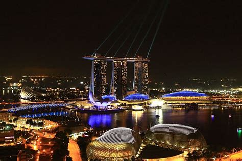 1366x768px | free download | HD wallpaper: Marina Bay Sands, Singapore ...