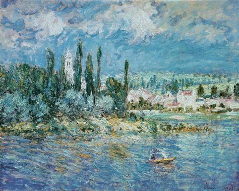 Paisagem com Tempestade (1880) de Claude Monet | Tela para Quadro na ...