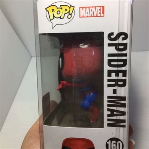 Spider-man Funko pop exclusive Marvel Collector Corps, Hobbies & Toys, Toys & Games on Carousell