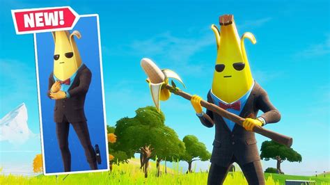 NEW AGENT PEELY Skin Gameplay in Fortnite! - YouTube