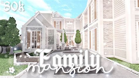 Roblox | Bloxburg: Family Mansion 80k - YouTube