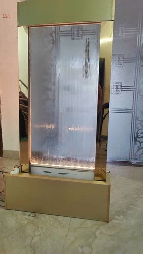 Modern Acrylic Glass Waterfall Fountain at Best Price in New Delhi | Green Evolutions