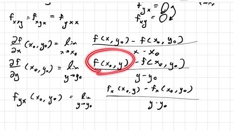 Calc. 3 #14 - Clairaut’s Theorem: Meaning, examples, and proof - YouTube