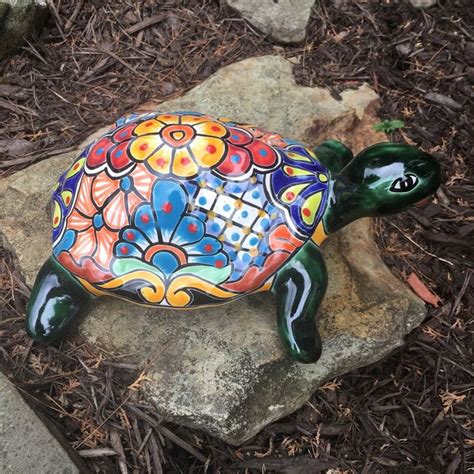 Talavera Pottery Turtle | Керамика, Домашний декор, Черепаха