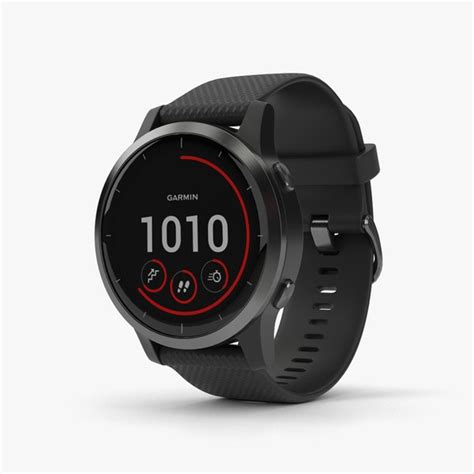 modelo 3d Garmin Vivoactive 4 Negro - TurboSquid 1802179