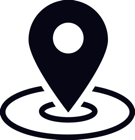 Location Icon with Transparent Background | Free Download