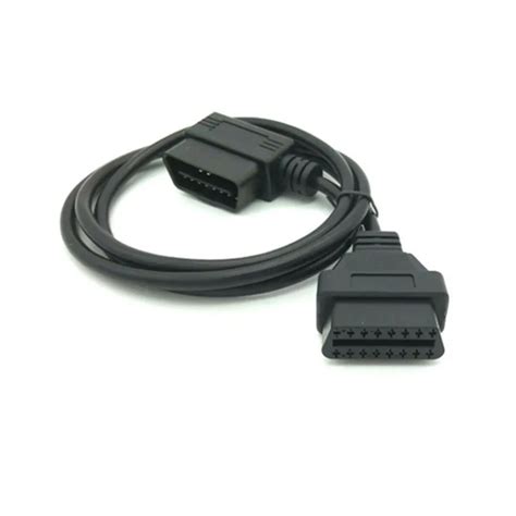 Obd Ii Adapter Diagnostic Connector Obd 2 Obd2 16pin Left Right Angle ...