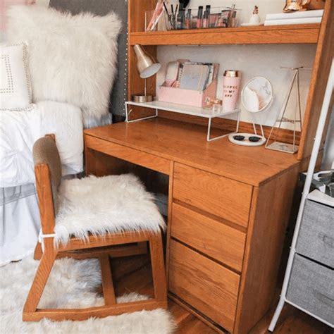 Home Inspiration | Dorm room storage, Dorm room desk, College dorm room decor
