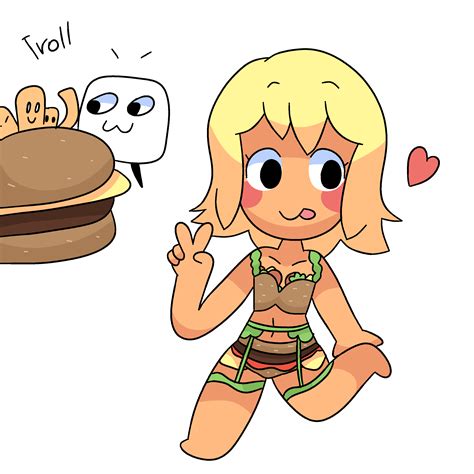 Burger-Chan by sycne on Newgrounds