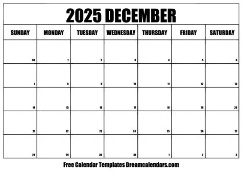 December 2025 Calendar Microsoft Word - cyndy sissie