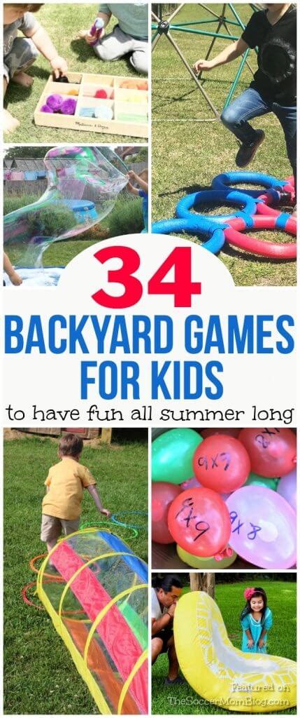 34 Outdoor Games for Kids to Keep 'Em Busy All Summer Long