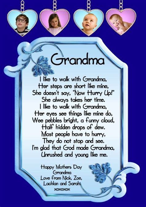 Grandma Day Poems