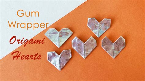 How to Make a Heart Out of a Gum Wrapper: A Fun Craft